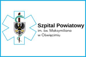 logo szpitala w Oświęcimiu